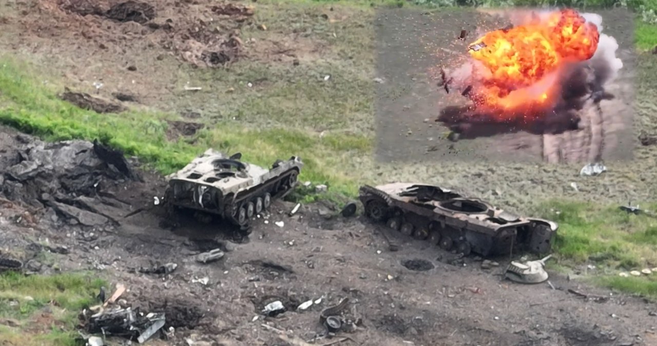 Rosja wysyła ostatnio w stronę ukraińskich żołnierzy całe oddziały "stalowych żółwi", ale nowa taktyka najwyraźniej nie jest w stanie uchronić jej przed ogromnymi stratami w rejonie Doniecka. W efekcie coraz częściej oglądamy rosyjskie pancerne "cmentarze", którymi chwali się Kijów. 