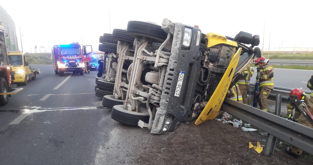  Seria wypadków na autostradzie A1. Paraliż na trasie