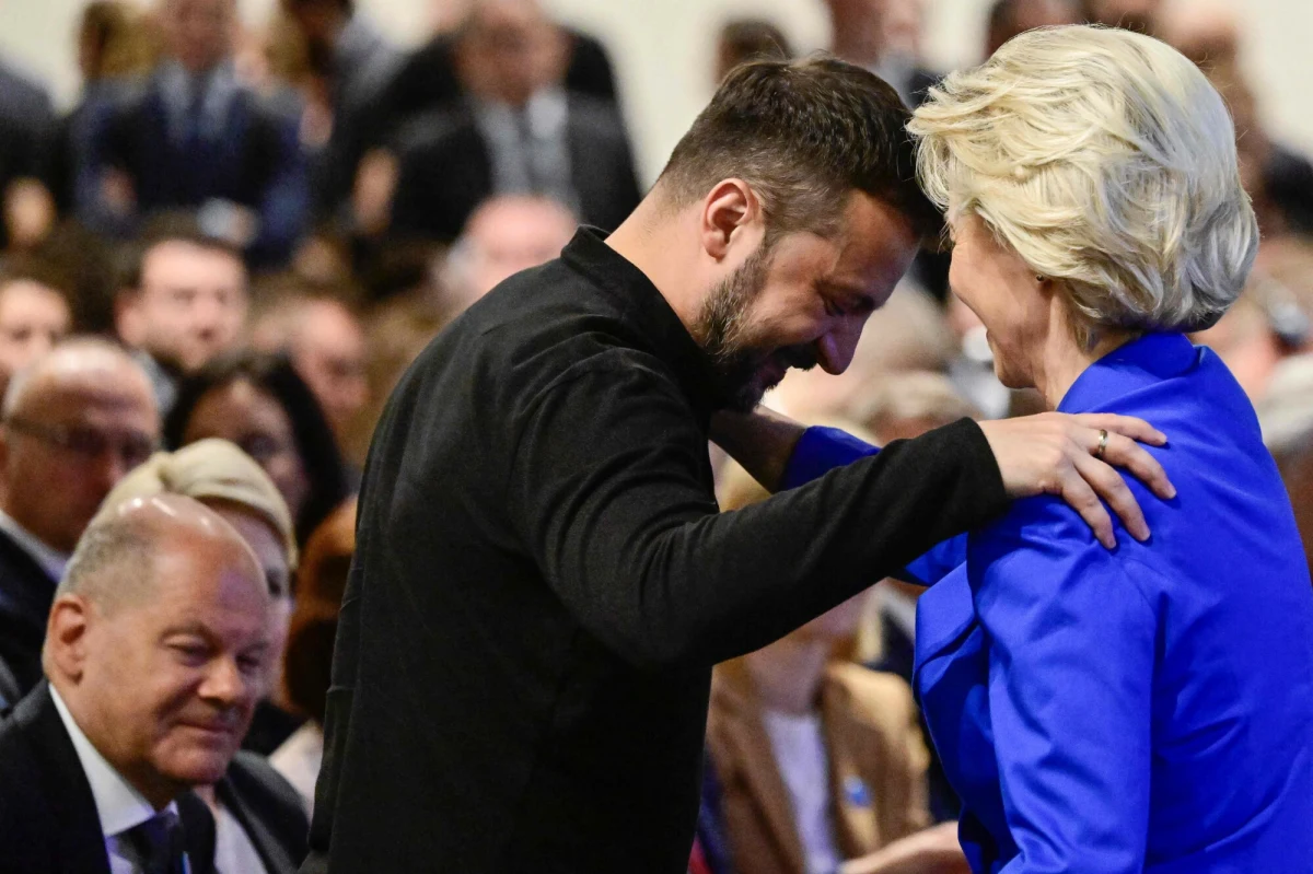 3,4 mld euro otrzyma Ukraina od Unii Europejskiej... i Rosji. Przewodnicząca Komisji Europejskiej Ursula von der Leyen ogłosiła uruchomienie przekazania zysków z zamrożonych aktywów rosyjskich.