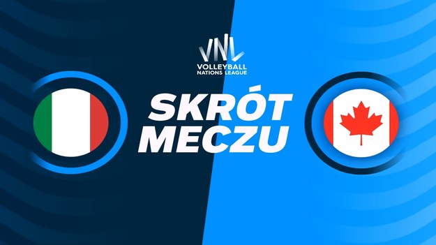 Skrót meczu Włochy - Kanada.
