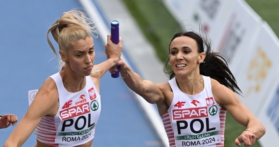 Szalony pościg Natalii Kaczmarek nie wystarczył. Polska sztafeta 4x400 m zajęła szóste miejsce w finałowym biegu lekkoatletycznych mistrzostw Europy w Rzymie.