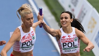 Polska sztafeta 4x400 m poza podium mistrzostw Europy