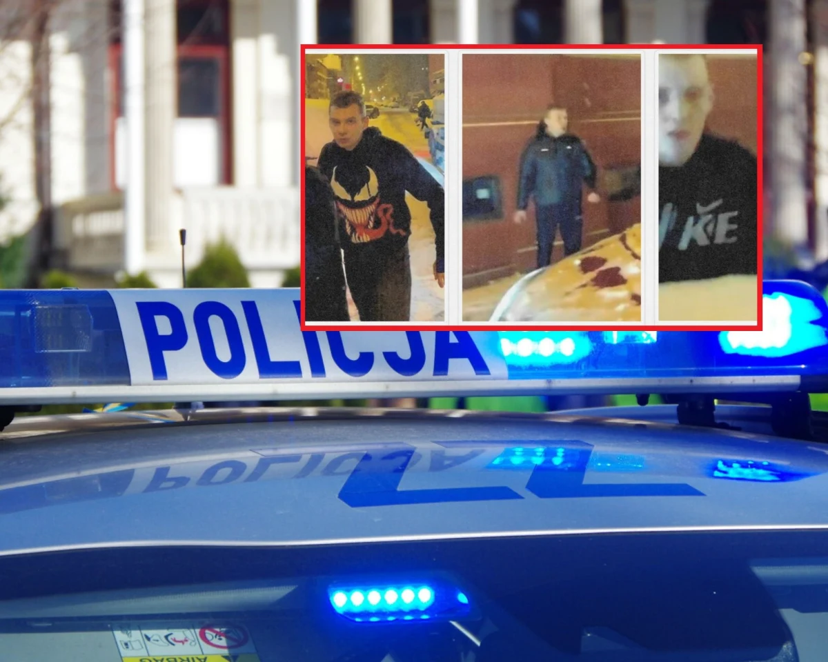 We Wrocławiu trzech młodych mężczyzn zaatakowało małżeństwo. Do zdarzenia doszło 2 grudnia 2023 roku przy ul. Jagiellończyka. Policja opublikowała teraz wizerunki agresorów i prosi o kontakt osoby, które mogą mieć jakiekolwiek informacje na ich temat.  