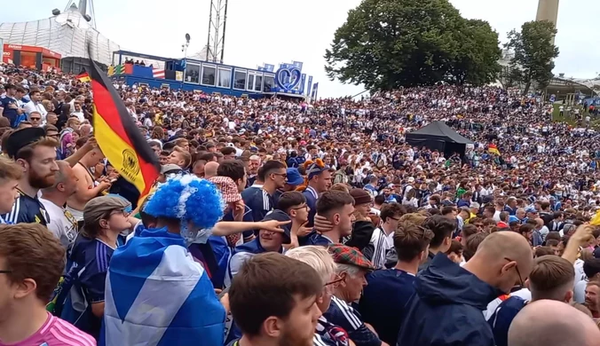 Strefa kibica przed meczem Niemcy - Szkocja. EURO 2024. WIDEO