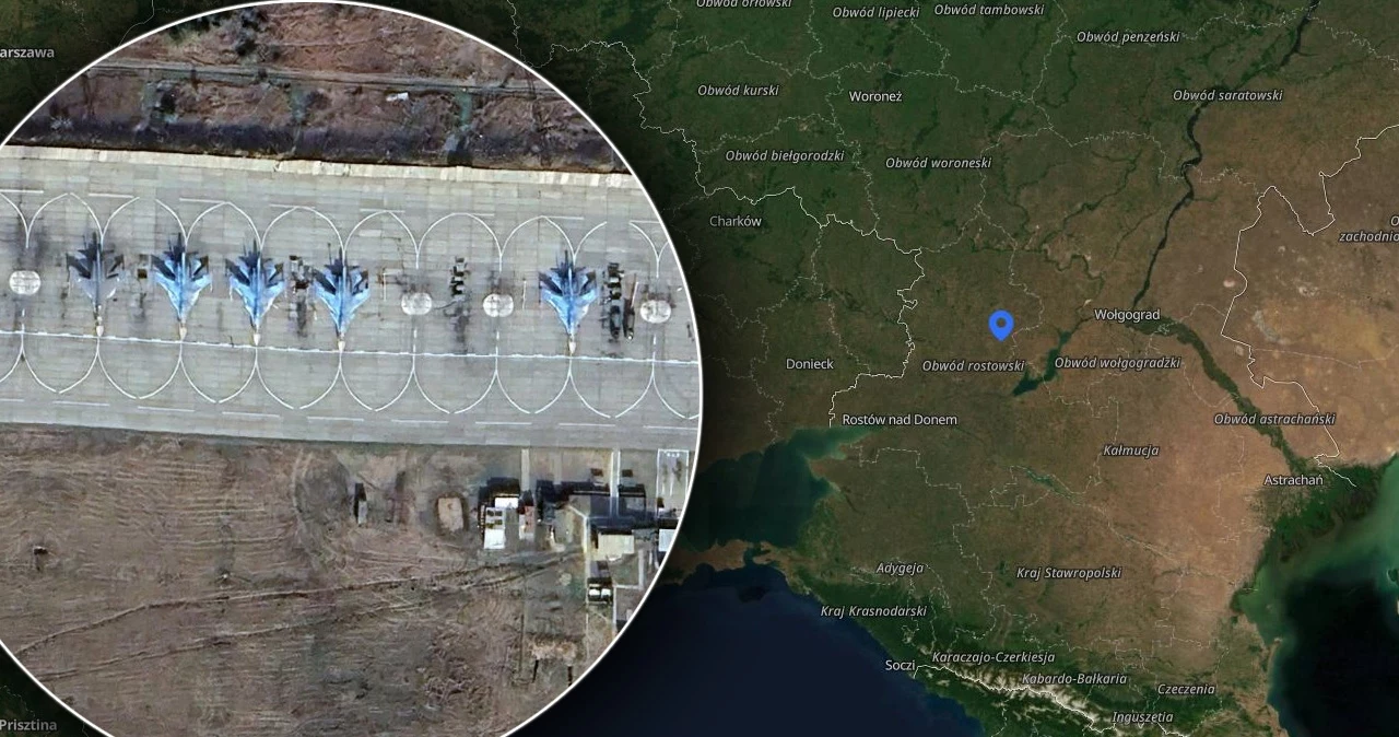 Ukraińcy uderzyli w lotnisko Morozowsk