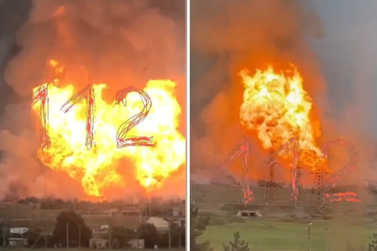 Wielki pożar w magazynach gazu ziemnego w okolicach Saratowa nad Wołgą w Rosji. Jak podaje portal NEXTA, płomienie sięgały kilkudziesięciu metrów. Ogień został już ugaszony. Przyczyny pożaru nie są na razie znane. 