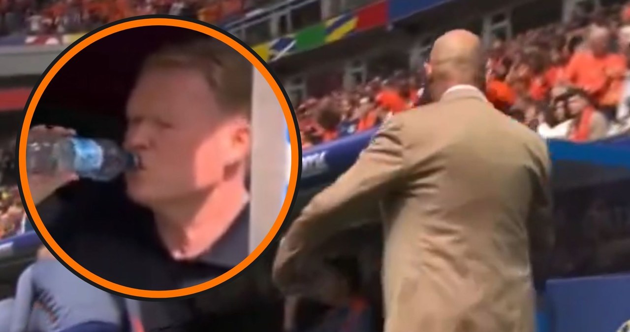 Touchstone mostró clase, y así lo trataron los holandeses.  Imagen triste antes del partido.