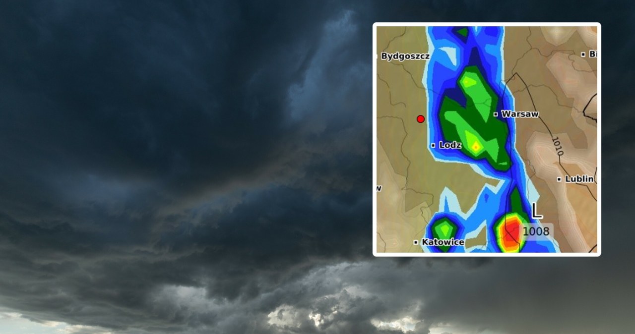 Burze w całej Polsce. Gdzie superkomórka uderzy najmocniej?