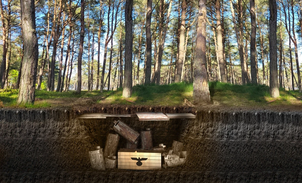 Na terenie kompleksu bunkrów dawnej Kwatery Głównej Niemieckich Wojsk Lądowych (OKH) w Mamerkach na Mazurach, odnaleziono pozostałości wyposażenia kuchni i stalowych pieców. Poszukiwania ukrytych w ziemi historycznych pamiątek mają być kontynuowane.