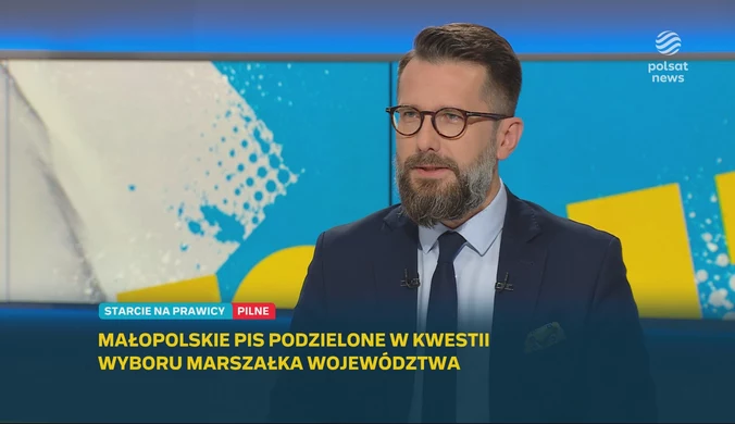 Fogiel w "Graffiti" o buncie w małopolskim obozie PiS: Zegar tyka