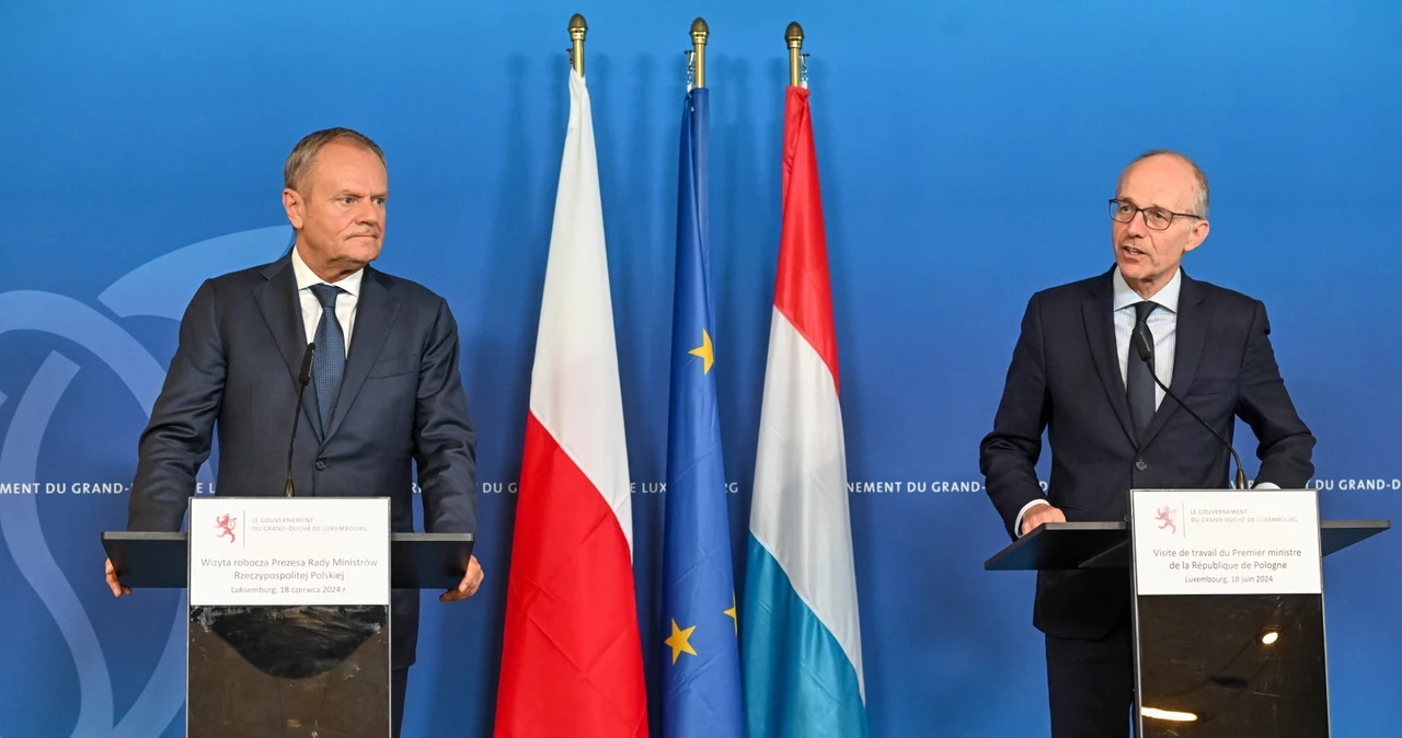 Spotkanie Donalda Tuska z premierem Luxemburgu