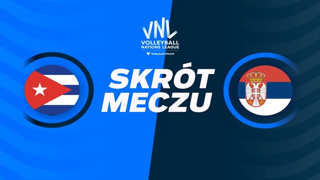 Skrót meczu Kuba - Serbia.