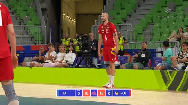 Polska – Włochy 3:0 (25:22, 25:21, 25:22). Liga Narodów - siatkówka. Jak zagrał Bartosz Kurek?

