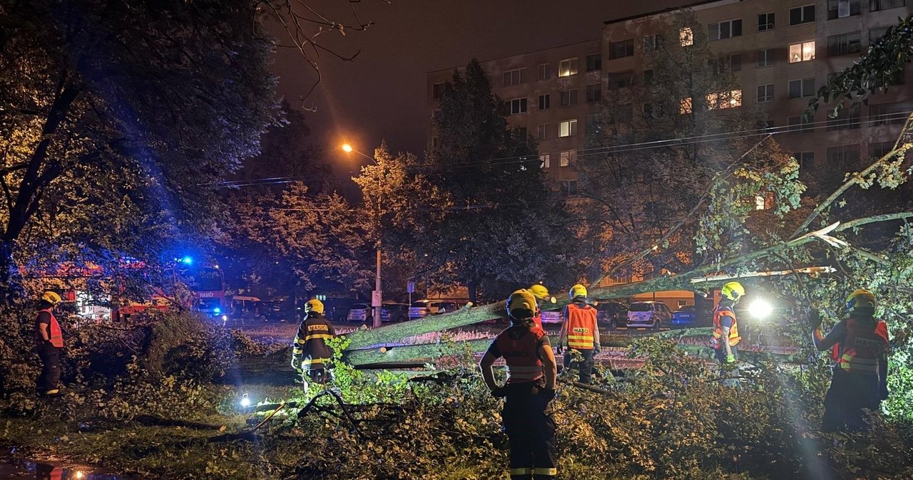  Zalane ulice, powalone drzewa i dramat w Ostrawie. Tragiczne wieści z Czech