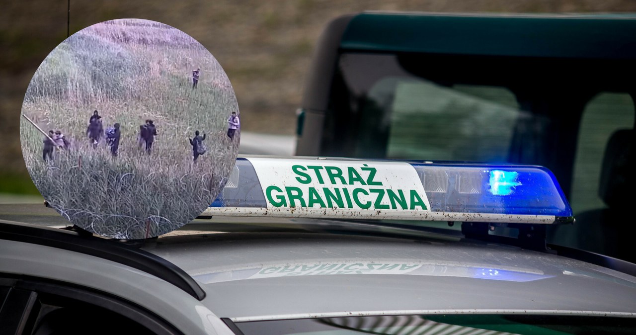  Szturm na granicę. Migranci chcieli przejść przez rzekę