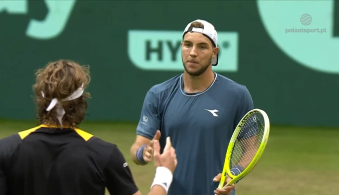 Jan-Lennard Struff - Stefanos Tsitsipas. Skrót meczu. WIDEO