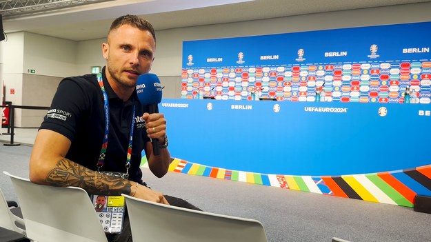 Łukasz Gikiewicz pokazał media hub, gdzie pracują dziennikarze podczas Euro 2024.