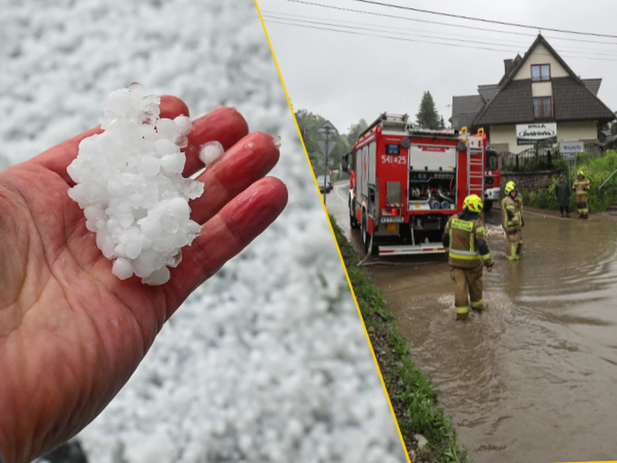 "Uwaga! Dziś i w nocy (21/22.06) burze z gradem i silny wiatr. Możliwe przerwy w dostawie prądu. Zabezpiecz rzeczy, które może porwać wiatr.
Alert RCB został uruchomiony na terenie całego kraju" - poinformowało Rządowe Centrum Bezpieczeństwa w piątek rano.