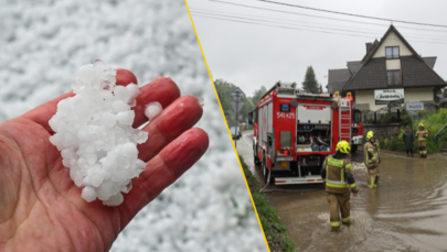 Uwaga, jest alert RCB! IMGW ostrzega przed trąbami powietrznymi i gradem