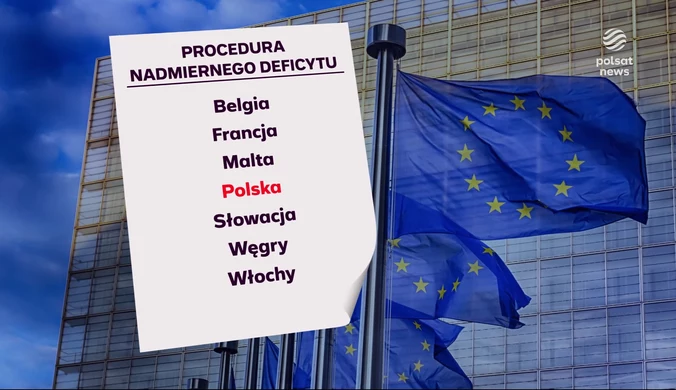 ''Wydarzenia'': Polska objęta procedurą nadmiernego deficytu. Rząd musi szukać oszczędności