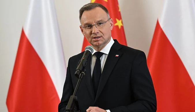 Andrzej Duda o współpracy z Chinami. Mówił o "wichrach historycznych"