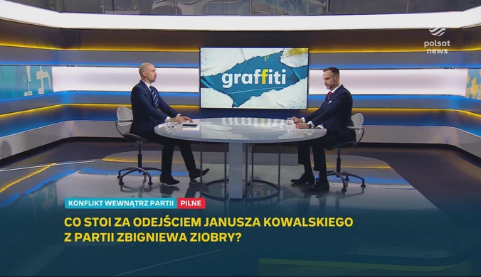 Kowalski w "Graffiti" o Patryku Jakim: Na jego miejscu rzuciłbym wszystko i wrócił