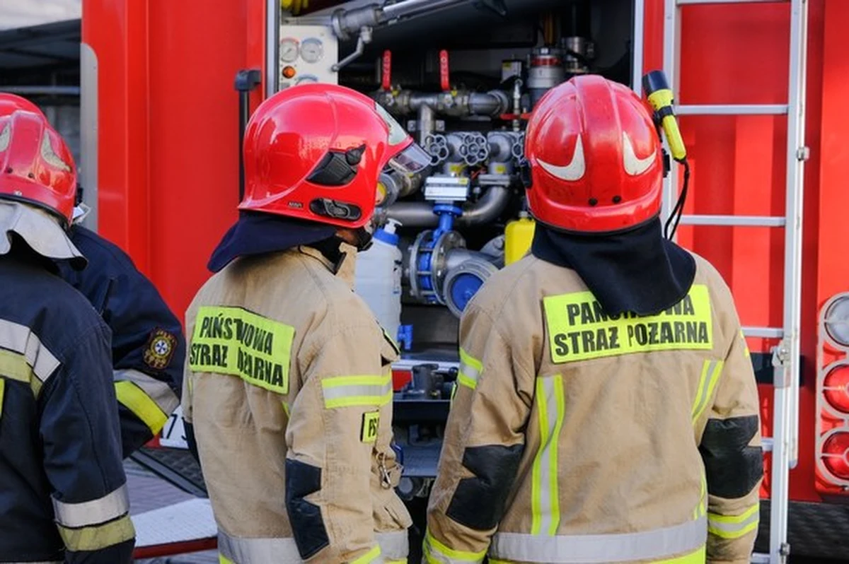 22 zastępy straży pożarnej i specjalistyczna grupa ratownictwa chemicznego pracuje w Gozdowie (powiat sierpecki) na Mazowszu. W magazynie ze zbożem wybuchł pożar. Strażacy apelują o zamknięcie okien. 