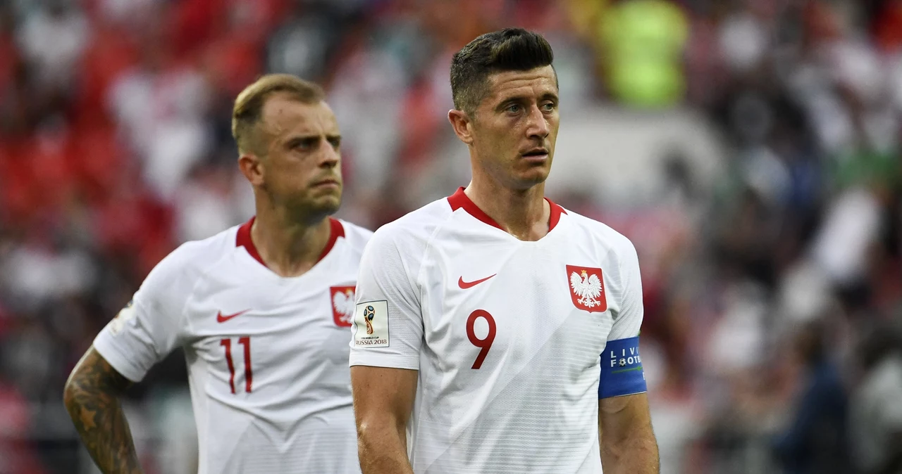 Robert Lewandowski (na pierwszym planie) z dużą klasą pożegnał Kamila Grosickiego