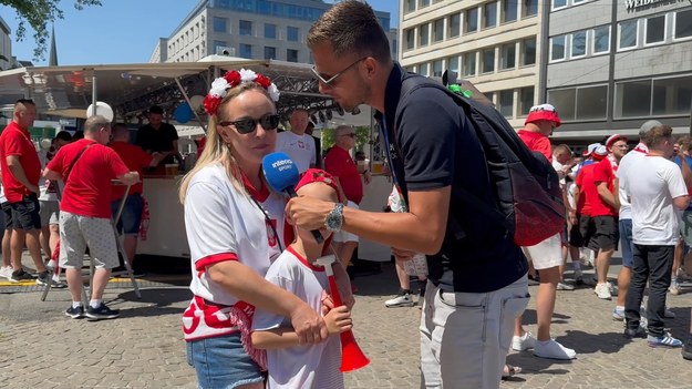 Łukasz Gikiewicz i Wojciech Górski w Dortmundzie przed meczem Polska - Francja. WIDEO