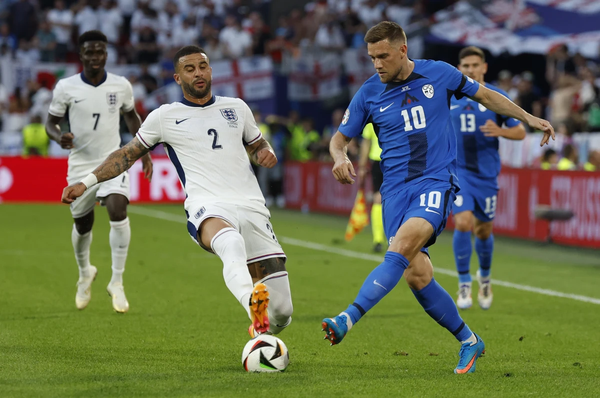 Anglicy zakończyli fazę grupową Euro 2024 na pierwszym miejscu. Po wygranej z Serbią 1:0 i remisie z Danią 1:1, we wtorek bezbramkowo zremisowali ze Słowenią.