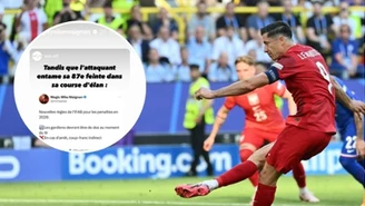 Francuski bramkarz z ironicznym wpisem. Poszło o Lewandowskiego