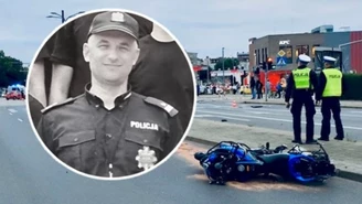 Wypadek w Słupsku. Zmarł poszkodowany policjant