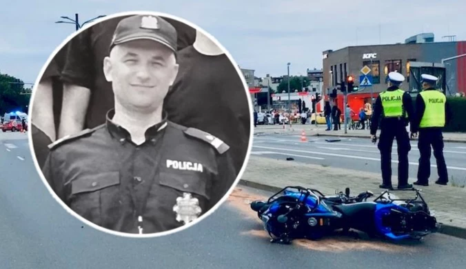 Wypadek w Słupsku. Zmarł poszkodowany policjant