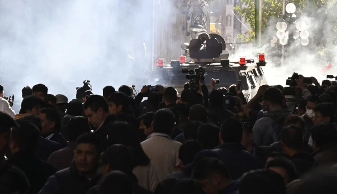 Próba zamachu stanu w Boliwii. Czołgi na ulicach stolicy