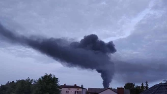 Pożar zbiorników z paliwem w Sławkowie. Apel do mieszkańców