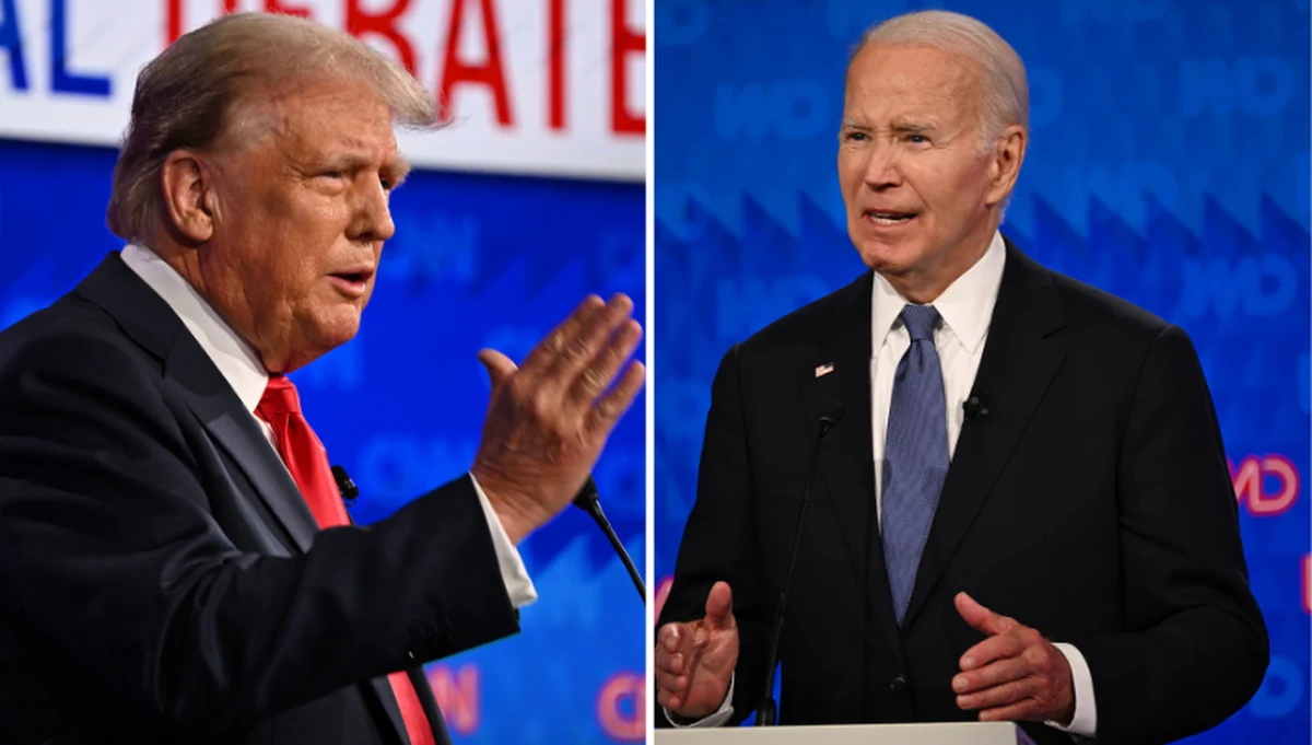 "To było bolesne", "pełna panika" w obozie prezydenta, "nie wierzę w to, co oglądam", Biden miał "słaby początek" - to niektóre z komentarzy po debacie Joe Bidena z Donaldem Trumpem. W jednym badaniu opinii zwyciężył Trump, a w innym - Biden.