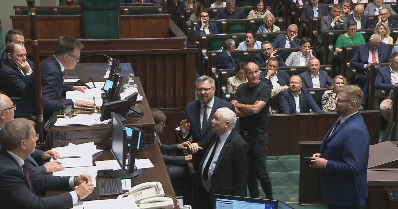 Gorąco w Sejmie przed głosowaniem w sprawie immunitetu Michała Wosia