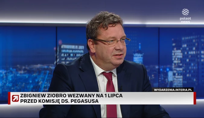 Wójcik o Ziobrze: Jest bardzo ciężko chory, walczy o życie