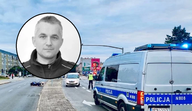 Słupsk pożegna zmarłego policjanta. Rodzina ma dwie prośby