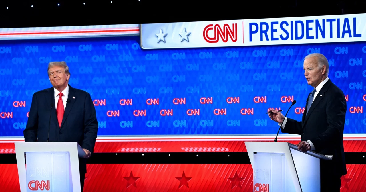 Debata kandydatów na prezydenta USA nie poszła po myśli Joe Bidena