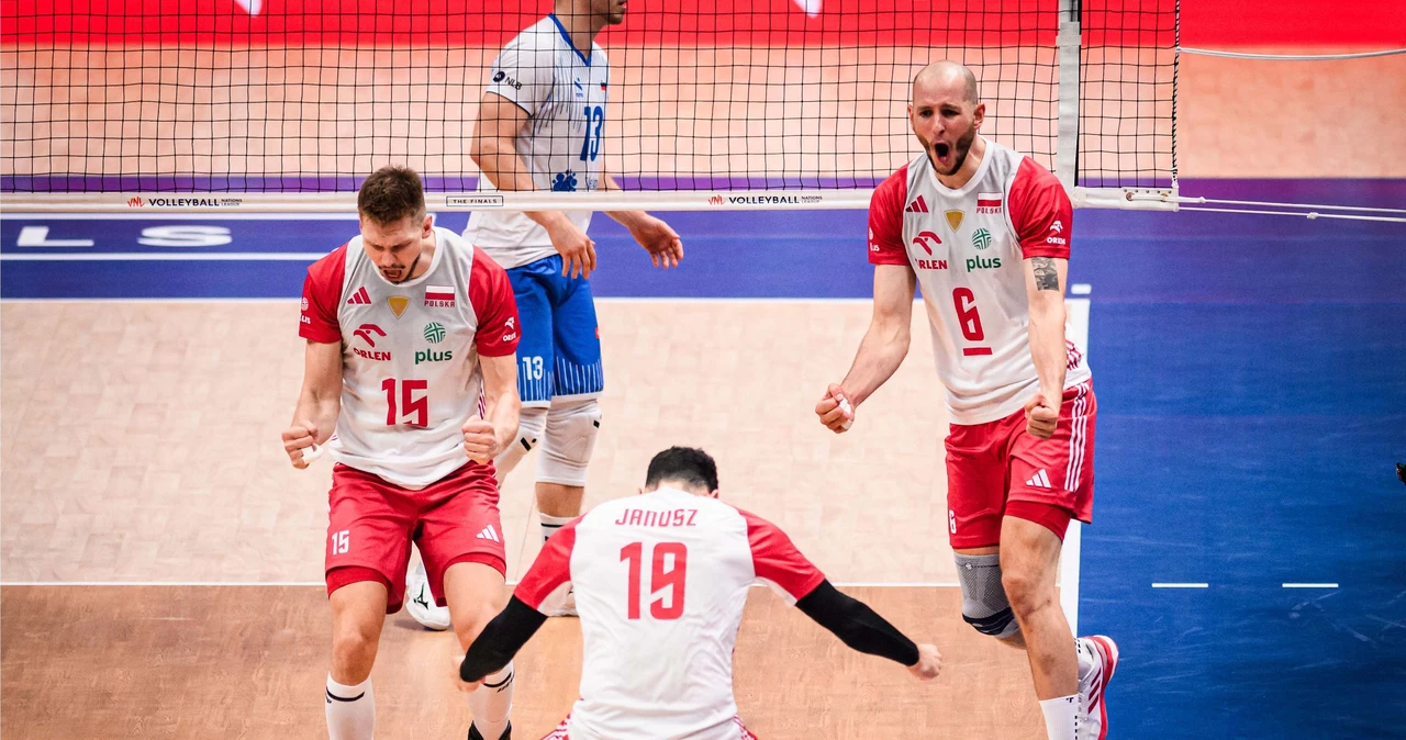 Polscy siatkarze po raz piąty z rzędu kończą Ligę Narodów na podium
