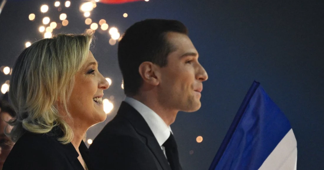 Marine Le Pen triumfuje po I turze wyborów we Francji