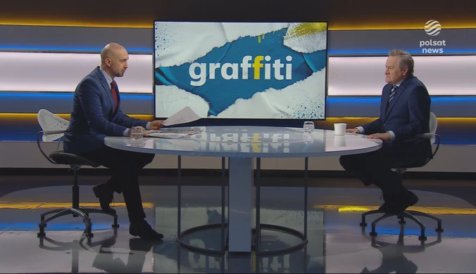 Gliński w "Graffiti" o Suwerennej Polsce: Cenię niektórych polityków z tamtej strony