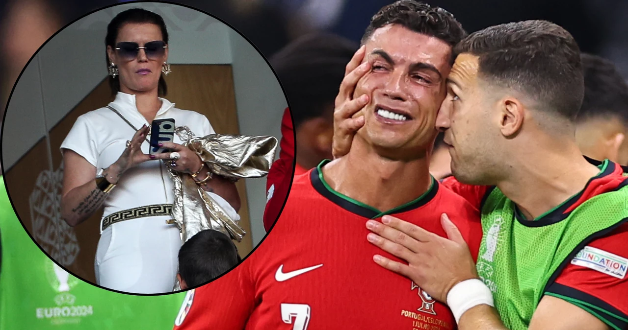 Poruszenie po meczu Portugalii. Siostra Cristiano Ronaldo komentuje jego emocjonalne zachowanie