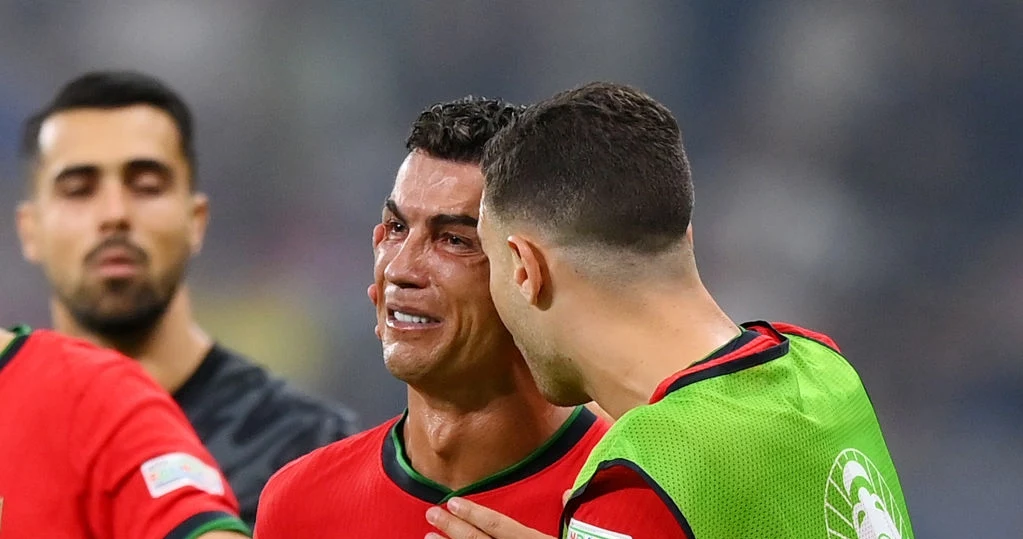 Cristiano Ronaldo zalał się łzami