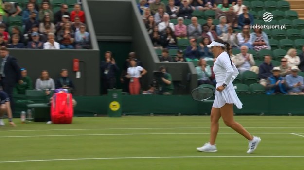 Skrót meczu Ashlyn Krueger - Jessica Pegula. 

Transmisje z Wimbledonu można oglądać na sportowych antenach Polsatu oraz w Polsat Box Go


