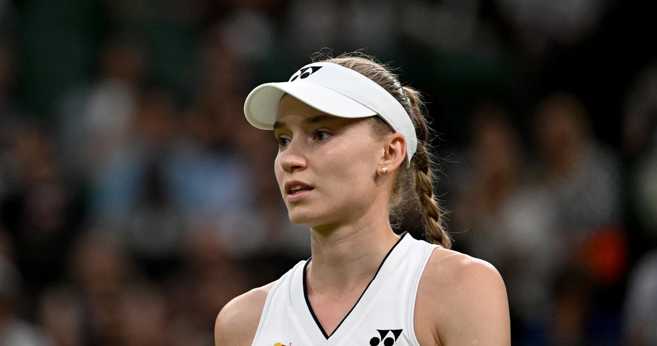 Jelena Rybakina znajduje się w połówce z Igą Świątek podczas Wimbledonu 2024