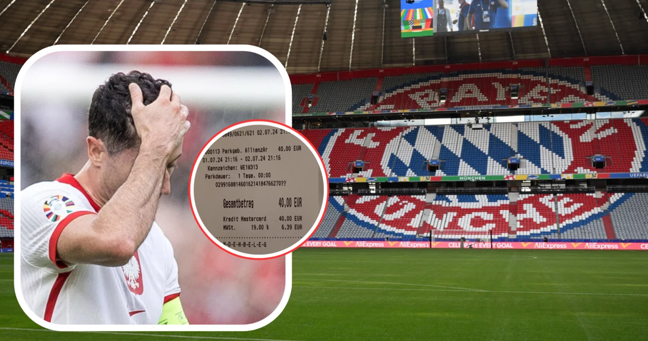 Euro 2024. Reprezentant Polski Robert Lewandowski oraz stadion jego byłej ekipy - Bayernu Monachium