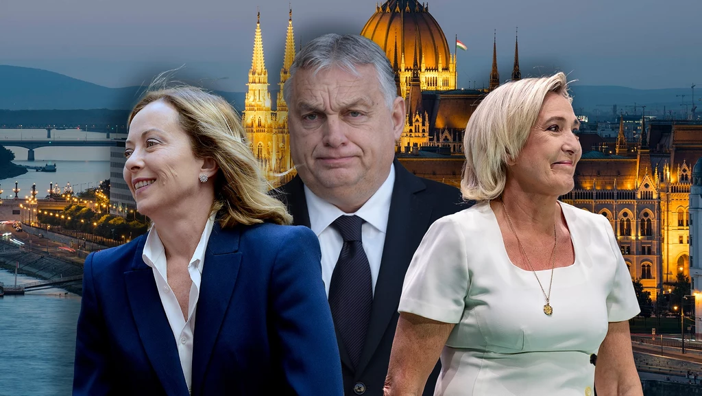 Węgierski premier chce zdetronizować Marine Le Pen i Giorgię Meloni jako numer jeden europejskiej prawicy