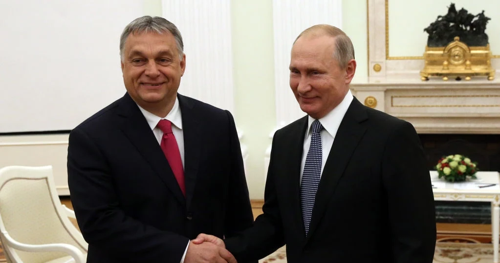 Spotkanie Viktora Orbana z Władimirem Putinem